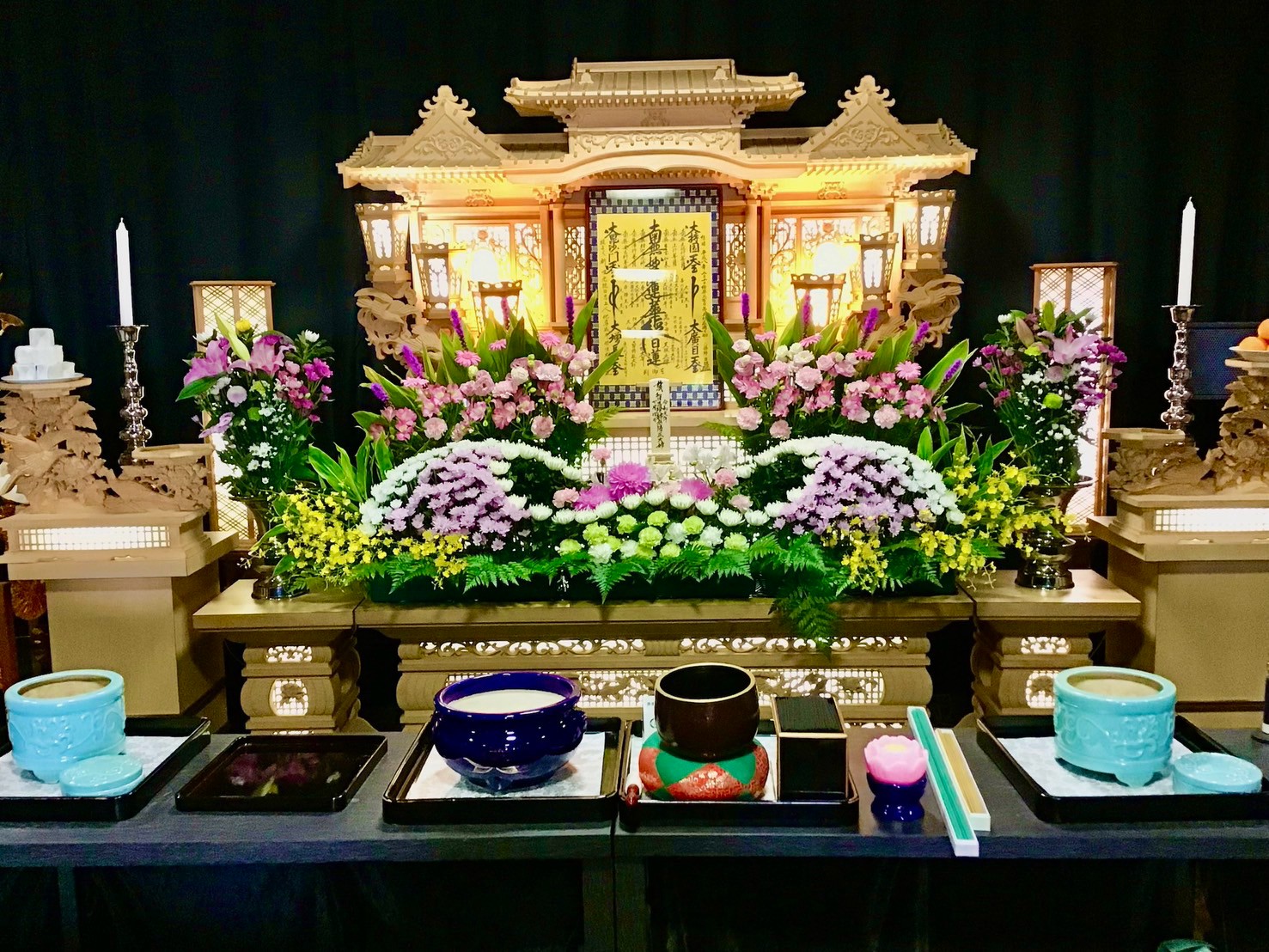 葬祭会館こころの式場